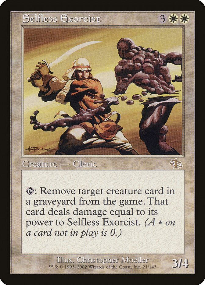 Selfless Exorcist card front