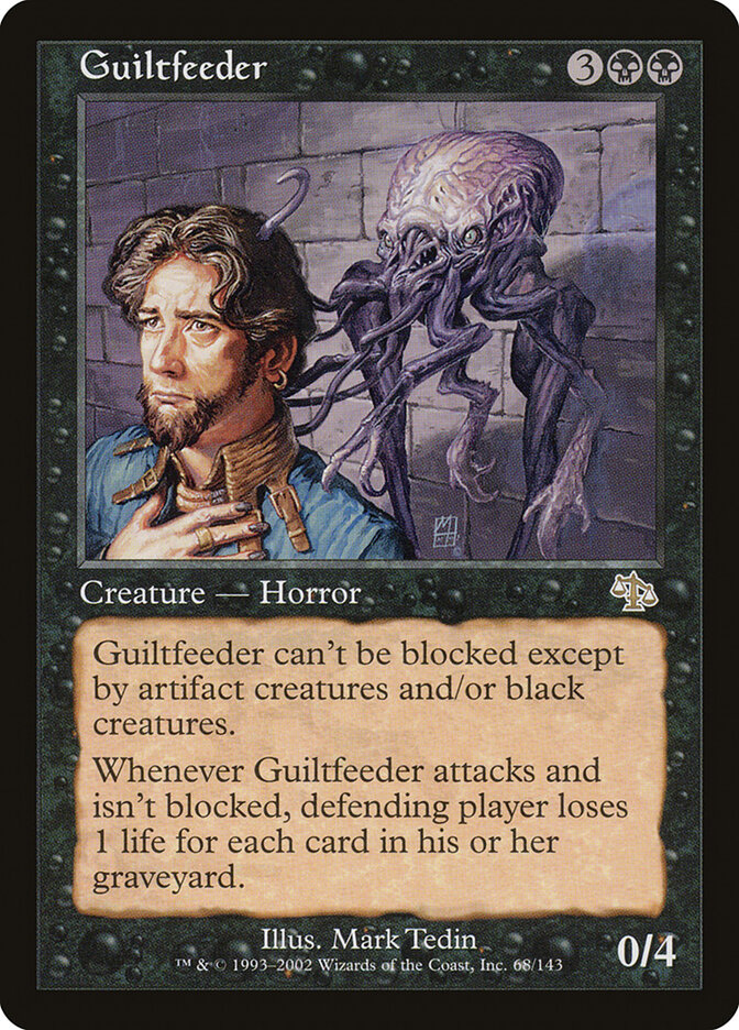 Guiltfeeder card front