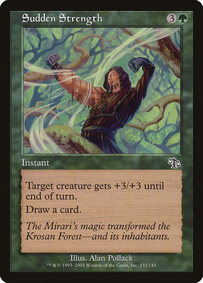 Sudden Strength card front