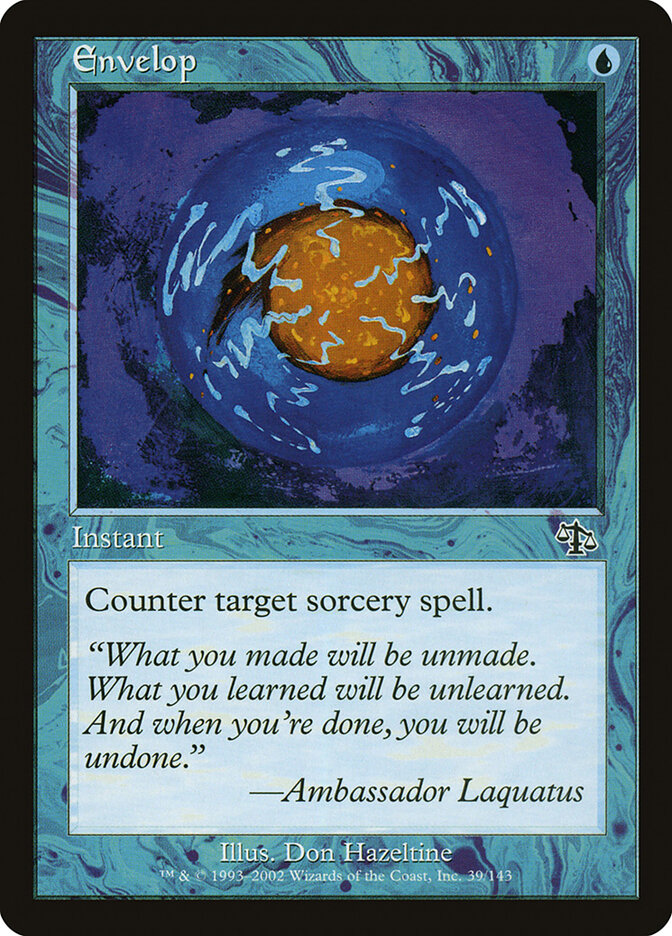 Envelop card front