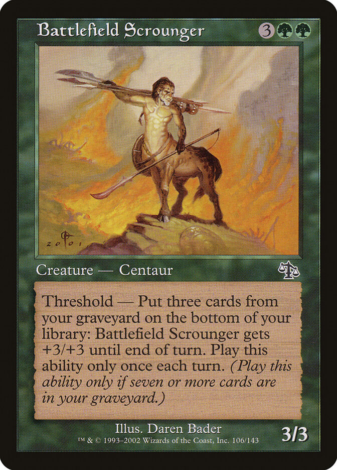 Battlefield Scrounger card front