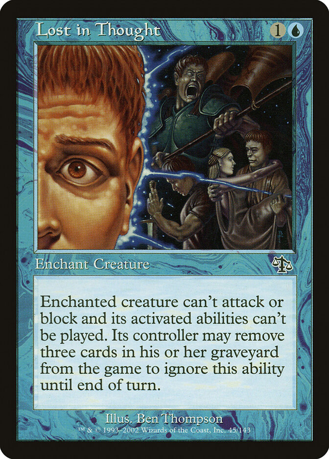 Lost in Thought card front