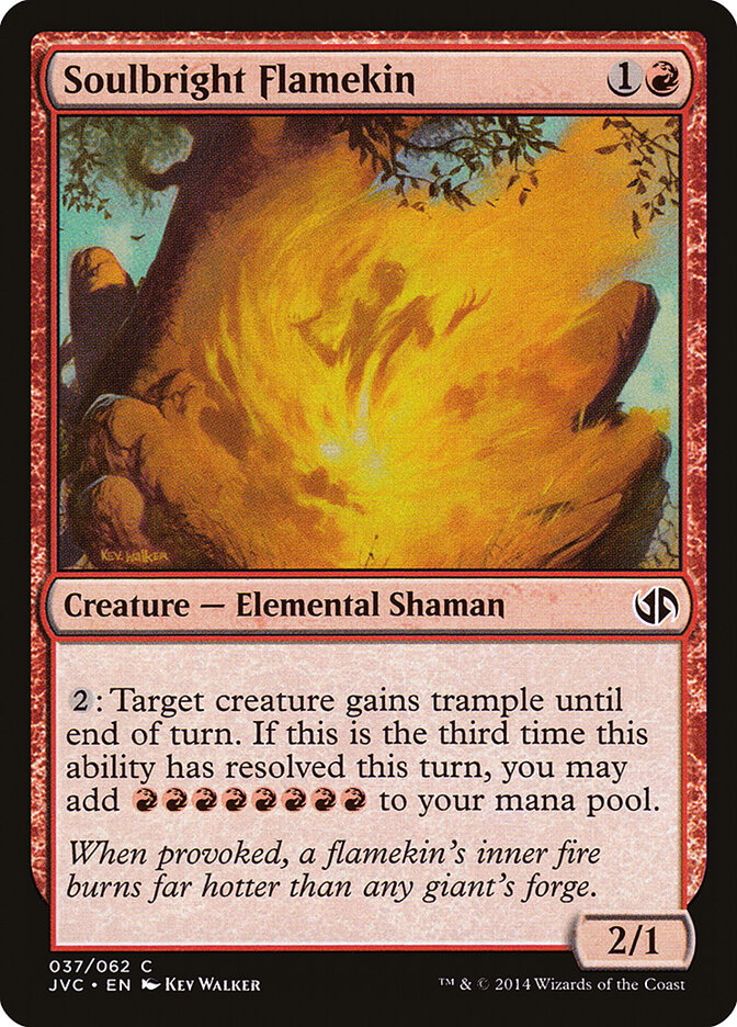 Soulbright Flamekin card front