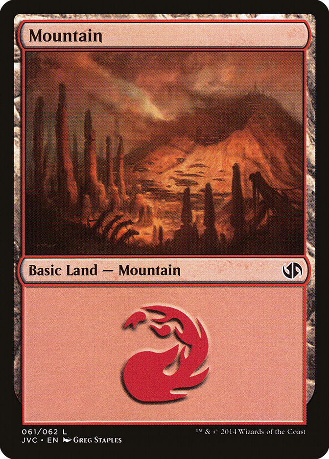 Mountain card front