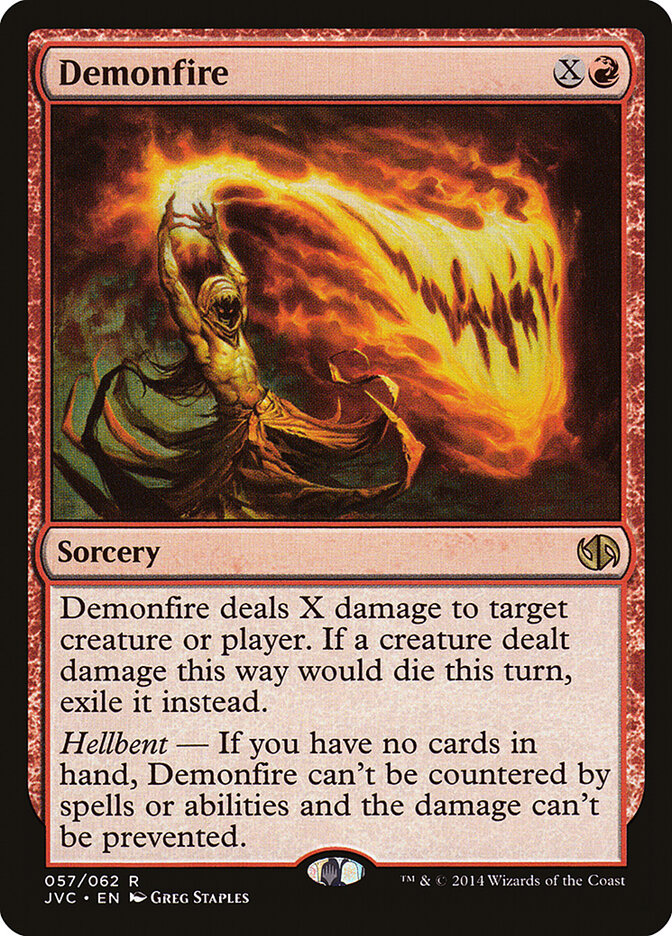 Demonfire card front