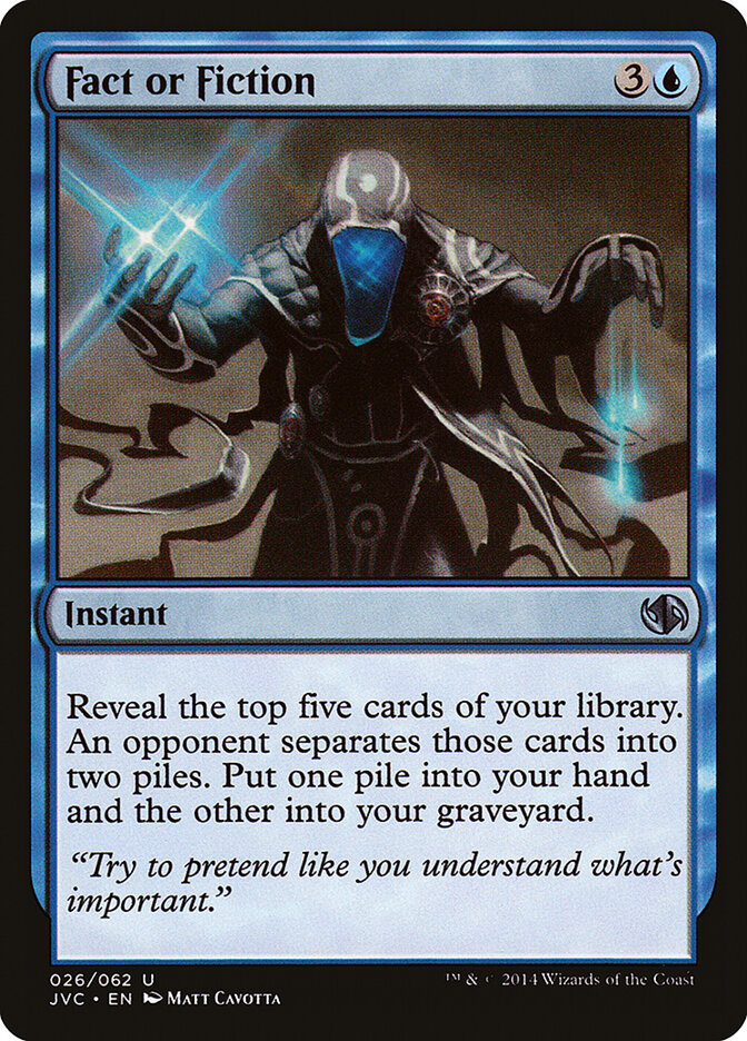 Fact or Fiction card front