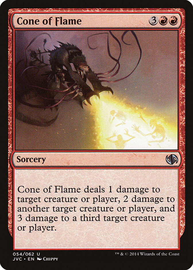 Cone of Flame card front