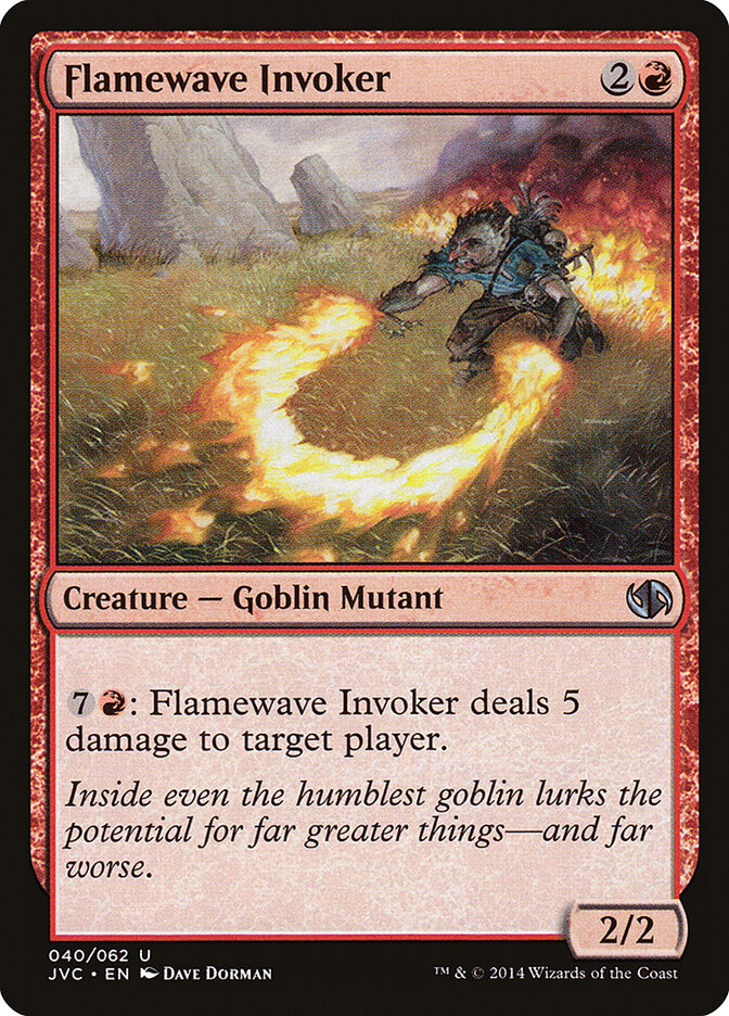 Flamewave Invoker card front
