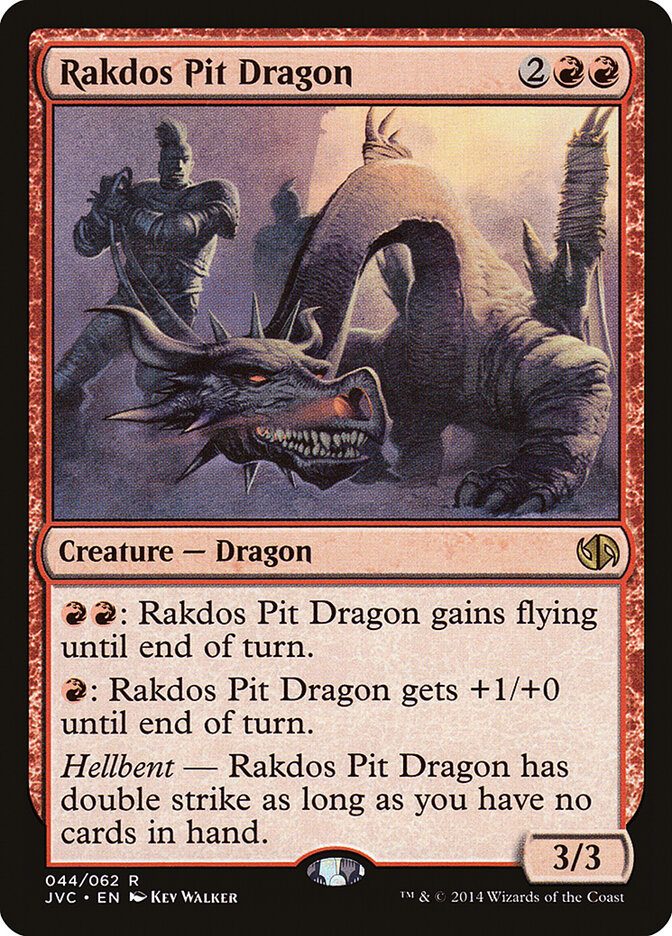 Rakdos Pit Dragon card front