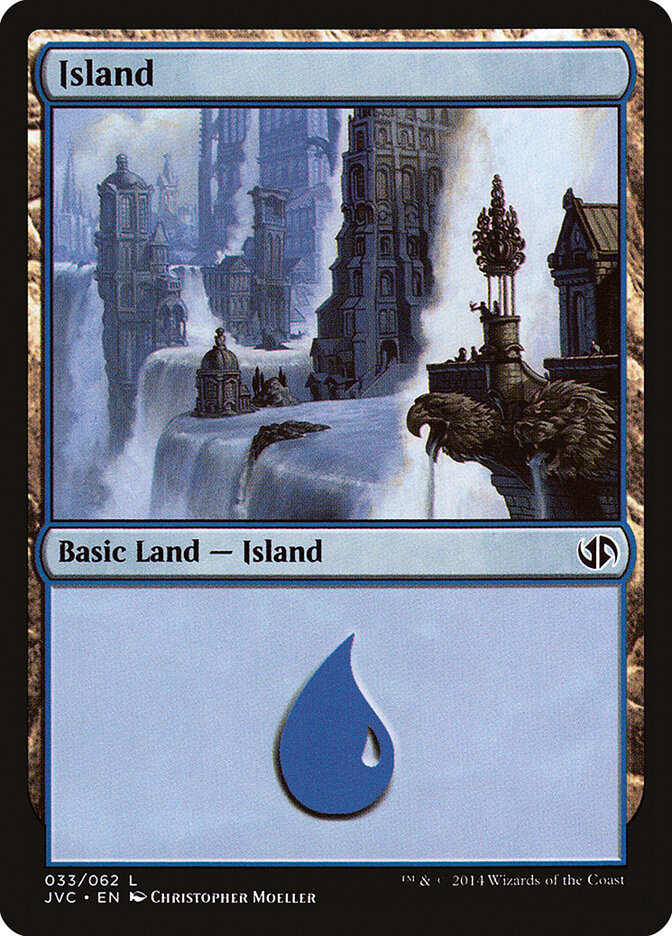 Island card front