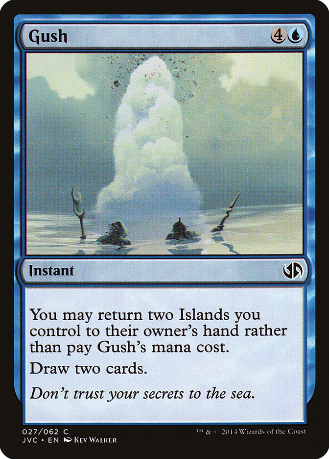 Gush card front