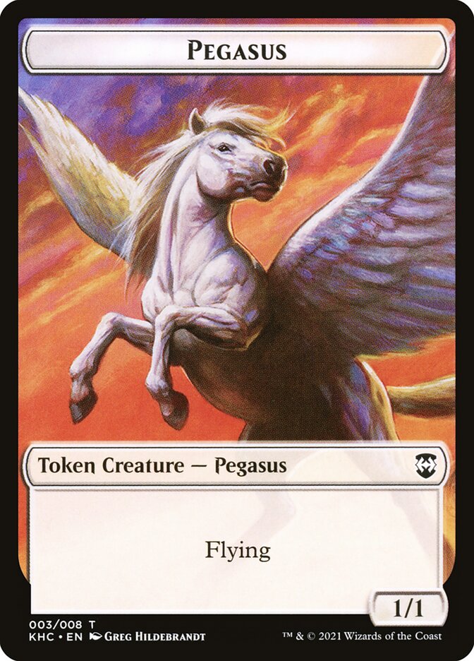 Pegasus card front