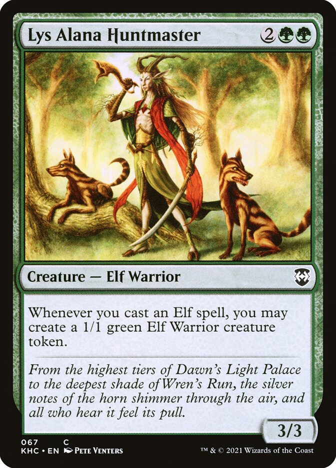 Lys Alana Huntmaster card front