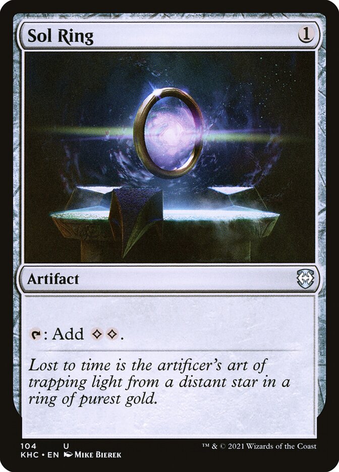 Sol Ring card front