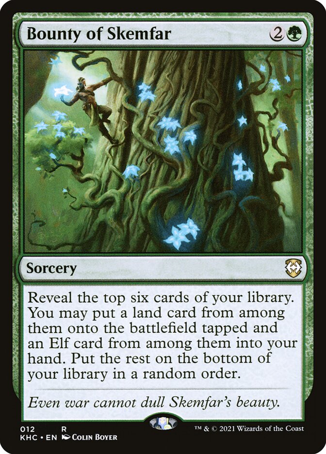 Bounty of Skemfar card front