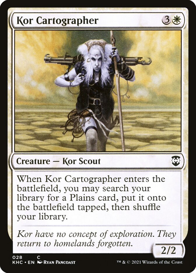 Kor Cartographer card front