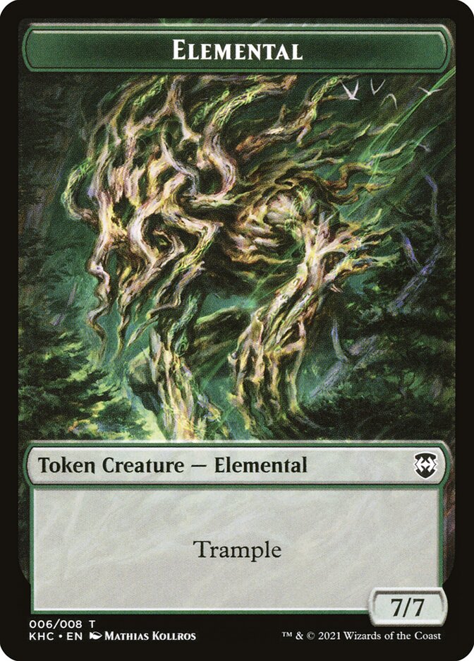 Elemental card front