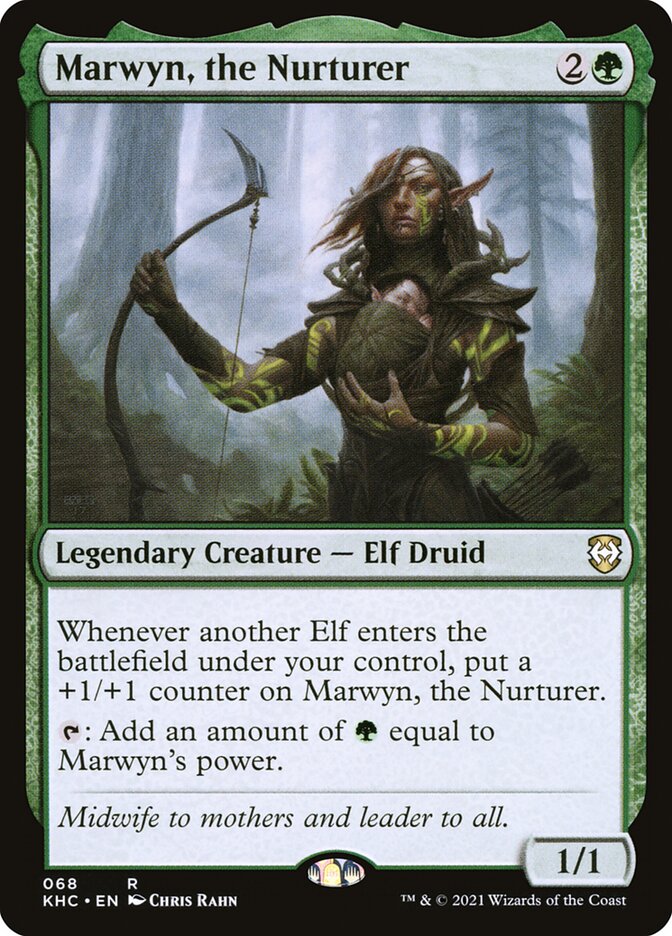Marwyn, the Nurturer card front