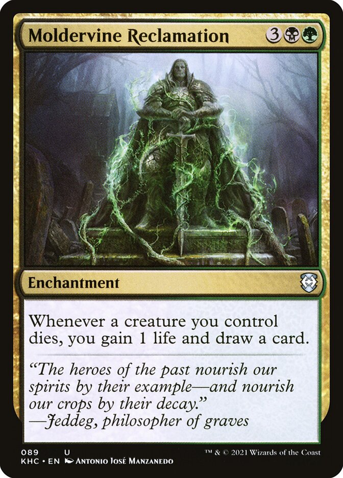Moldervine Reclamation card front