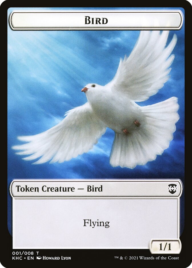 Bird card front