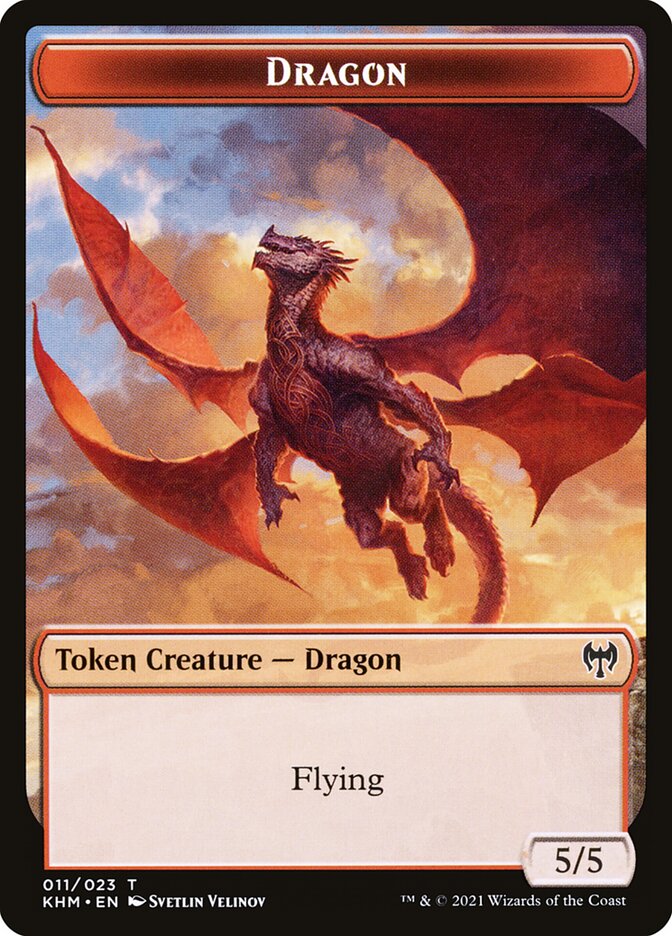 Dragon card front
