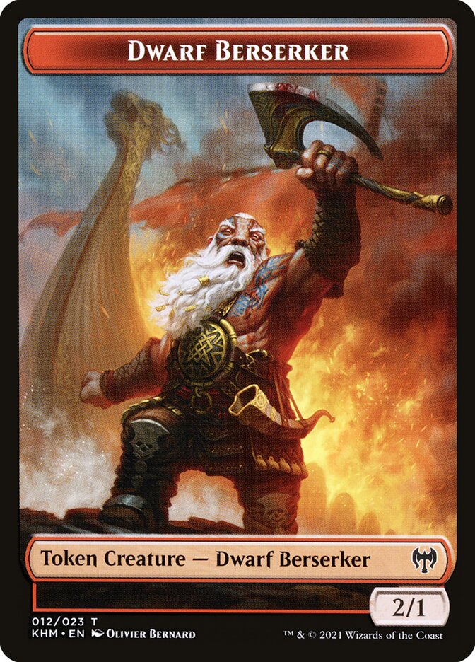 Dwarf Berserker card front