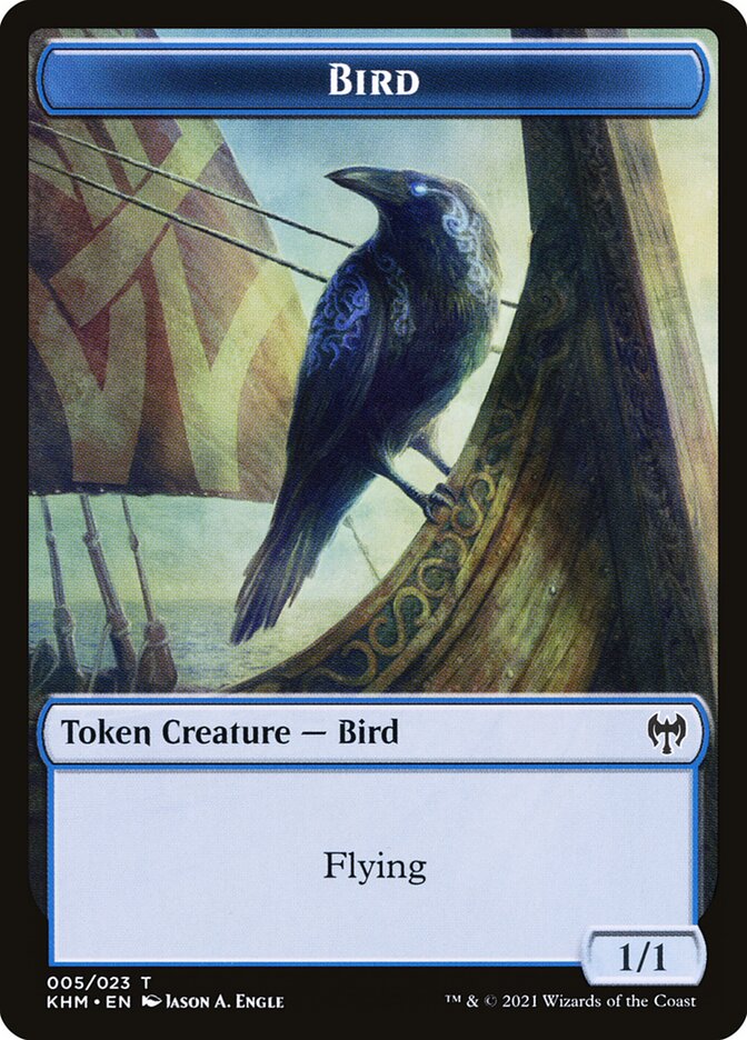 Bird card front