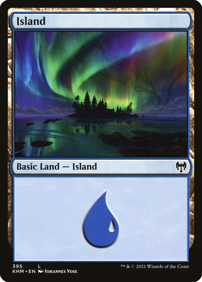 Island card front