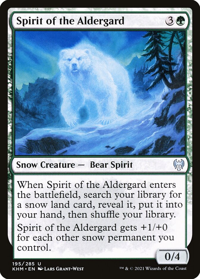 Spirit of the Aldergard card front
