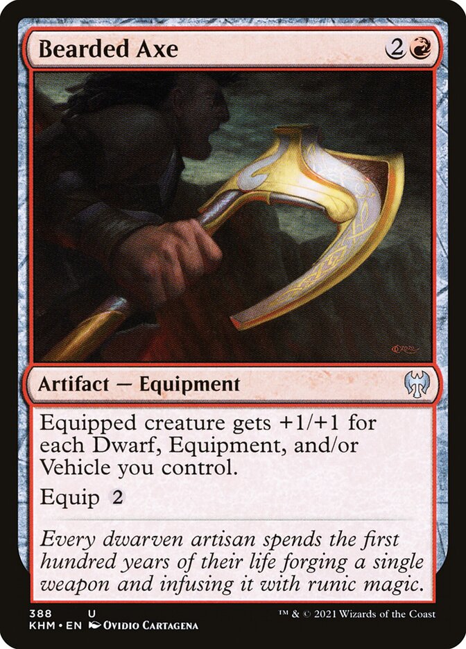 Bearded Axe card front