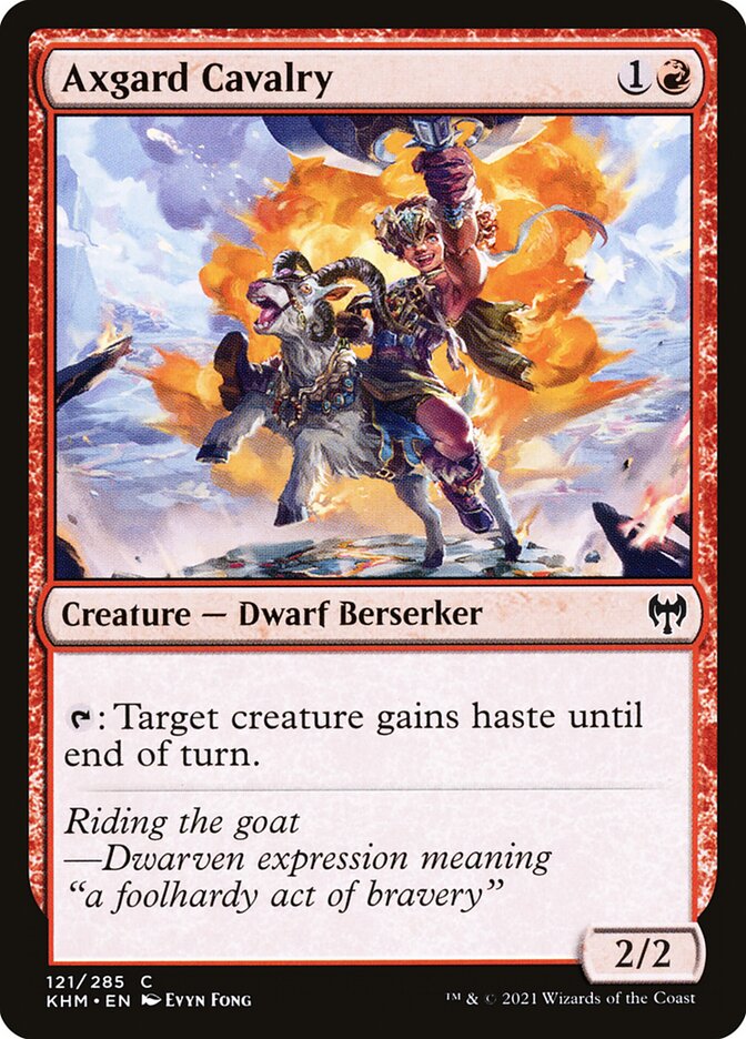 Axgard Cavalry card front