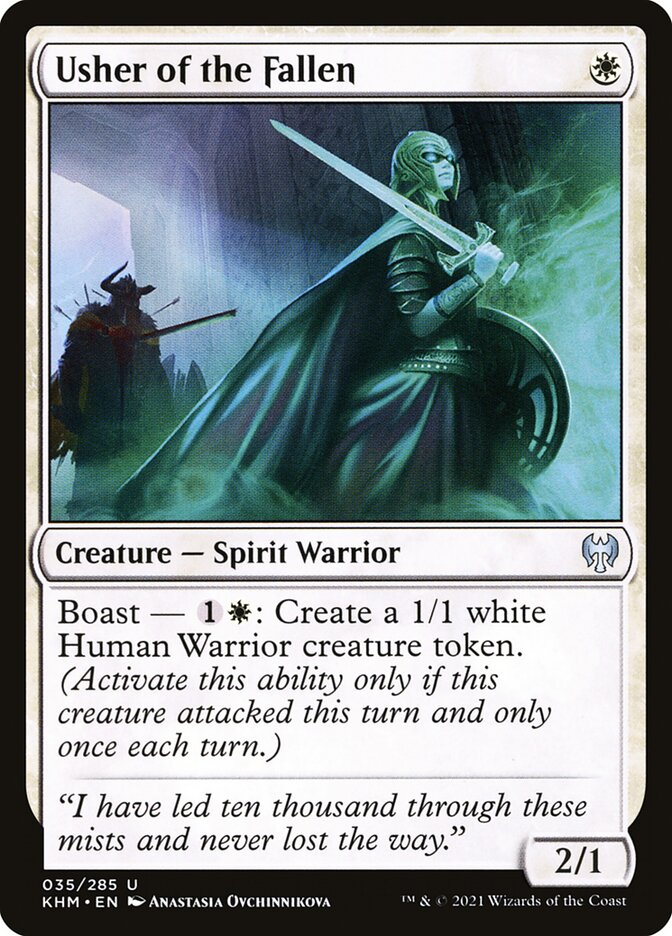 Usher of the Fallen card front