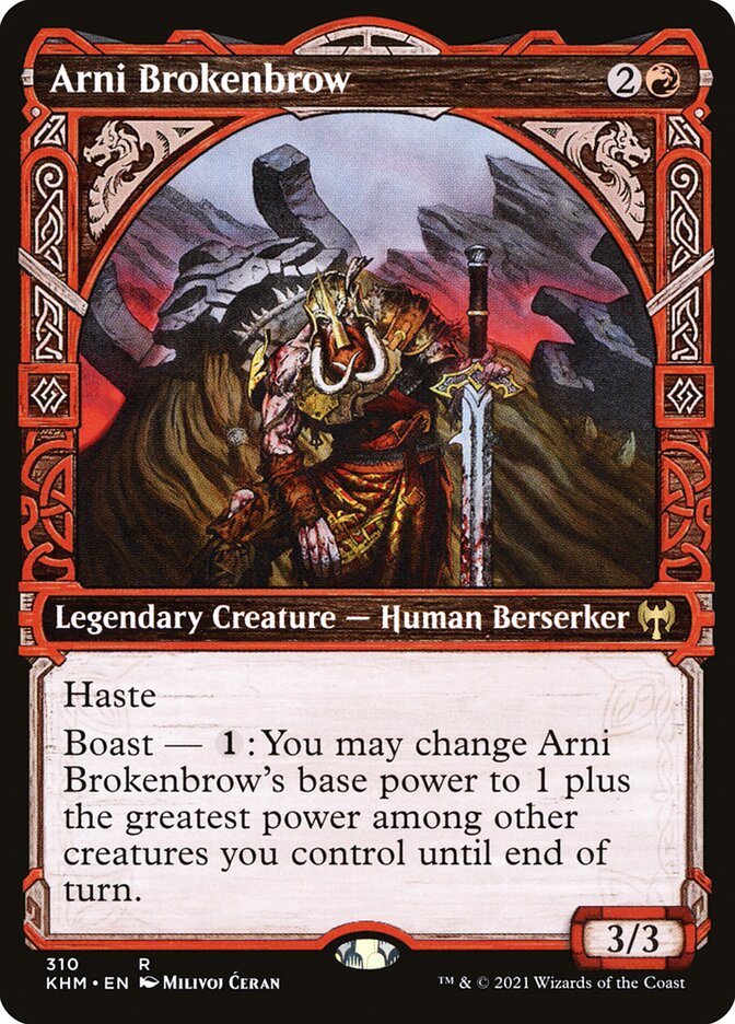 Arni Brokenbrow card front