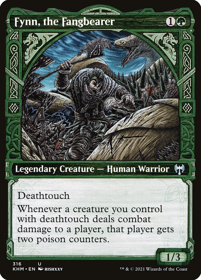 Fynn, the Fangbearer card front