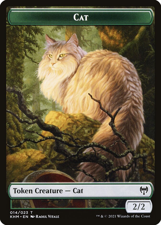 Cat card front