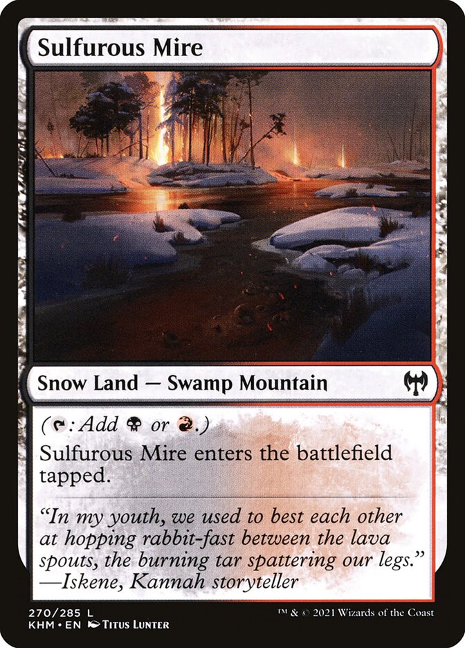 Sulfurous Mire card front