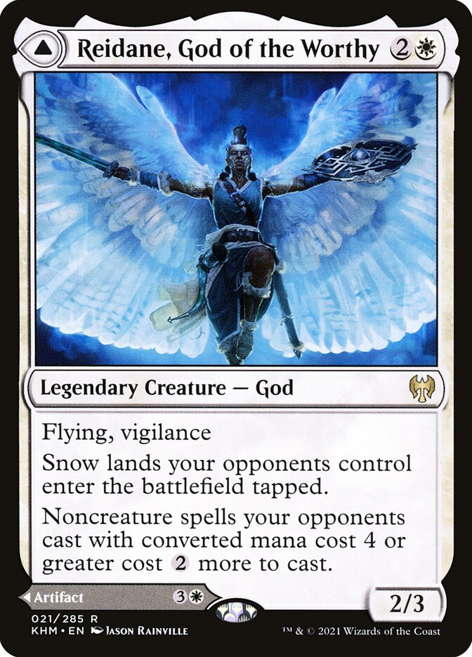 Reidane, God of the Worthy card front