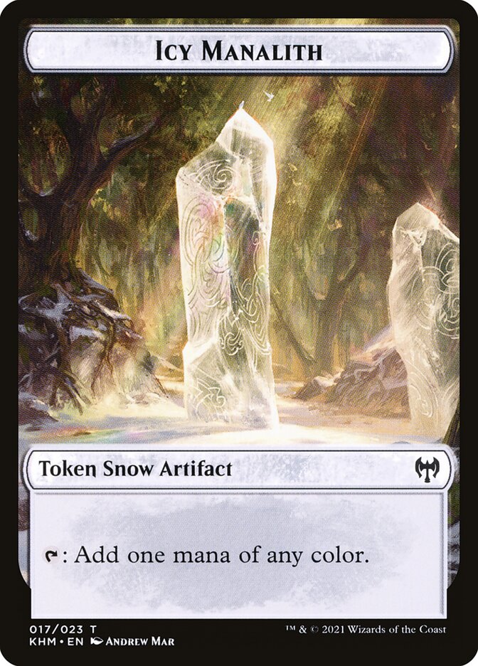 Icy Manalith card front