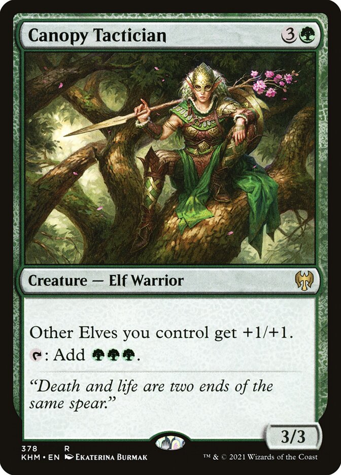 Canopy Tactician card front