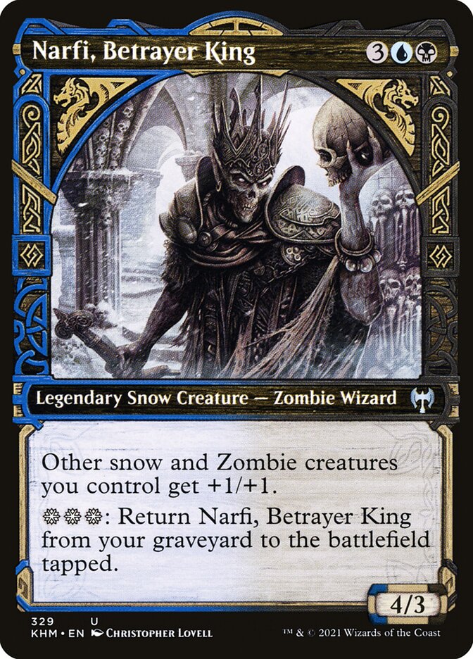 Narfi, Betrayer King card front