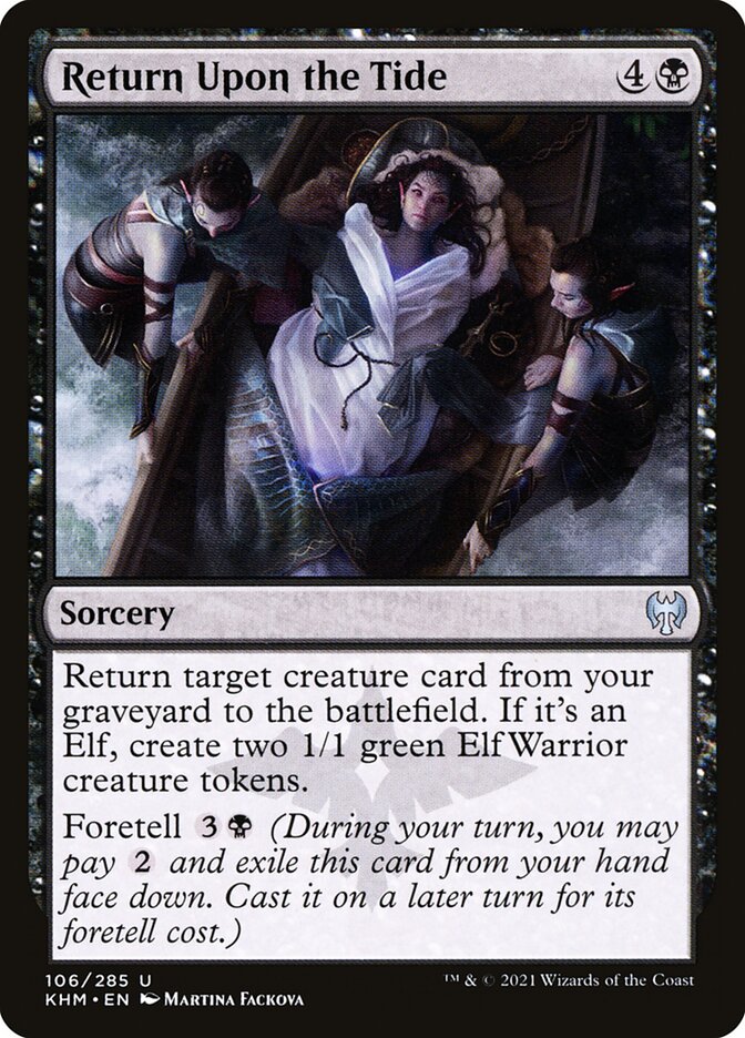 Return Upon the Tide card front