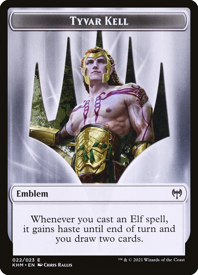 Tyvar Kell Emblem card front