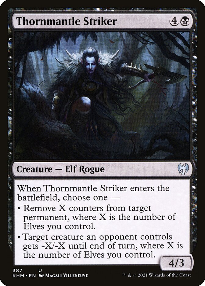 Thornmantle Striker card front