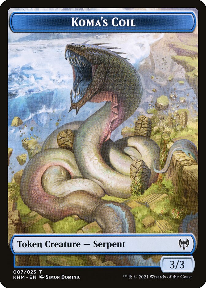 Koma's Coil card front