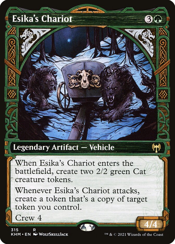 Esika's Chariot card front