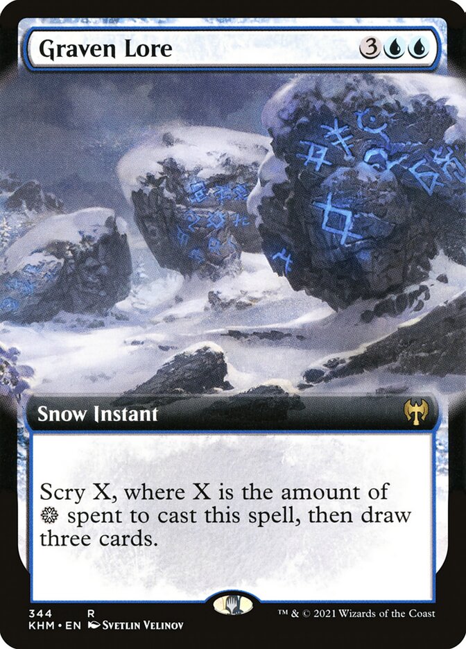 Graven Lore card front