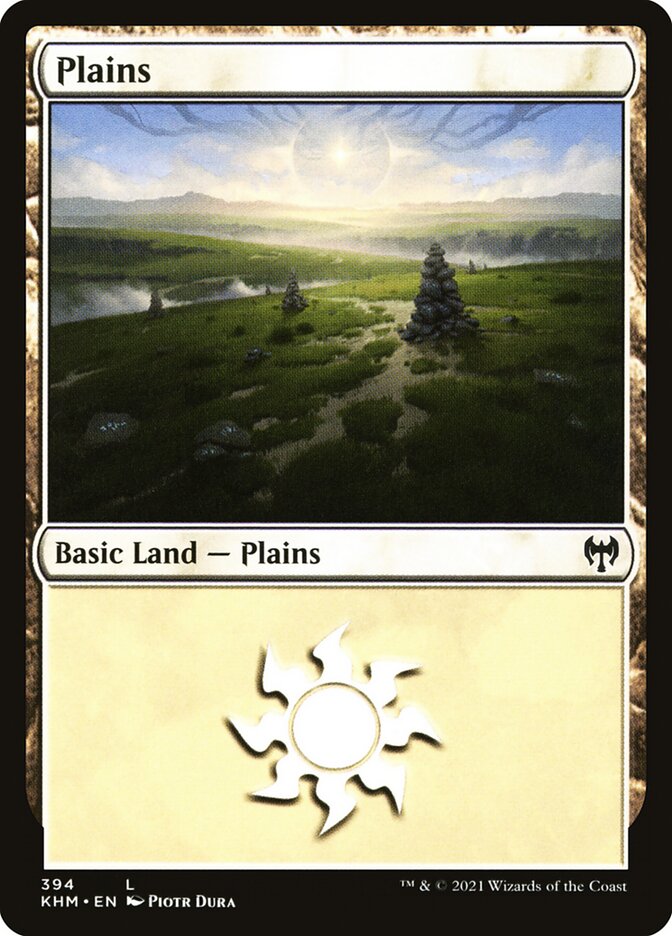 Plains card front