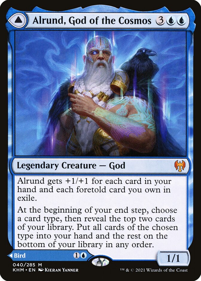 Alrund, God of the Cosmos card front