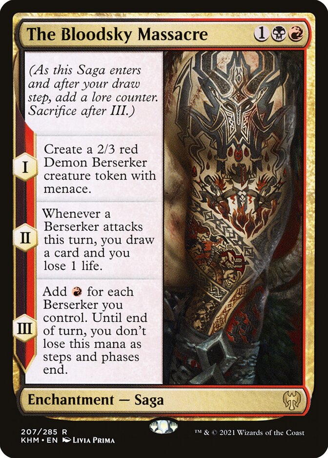 The Bloodsky Massacre card front