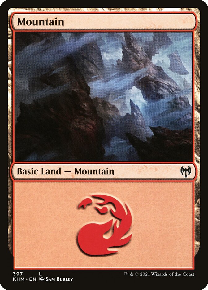 Mountain card front